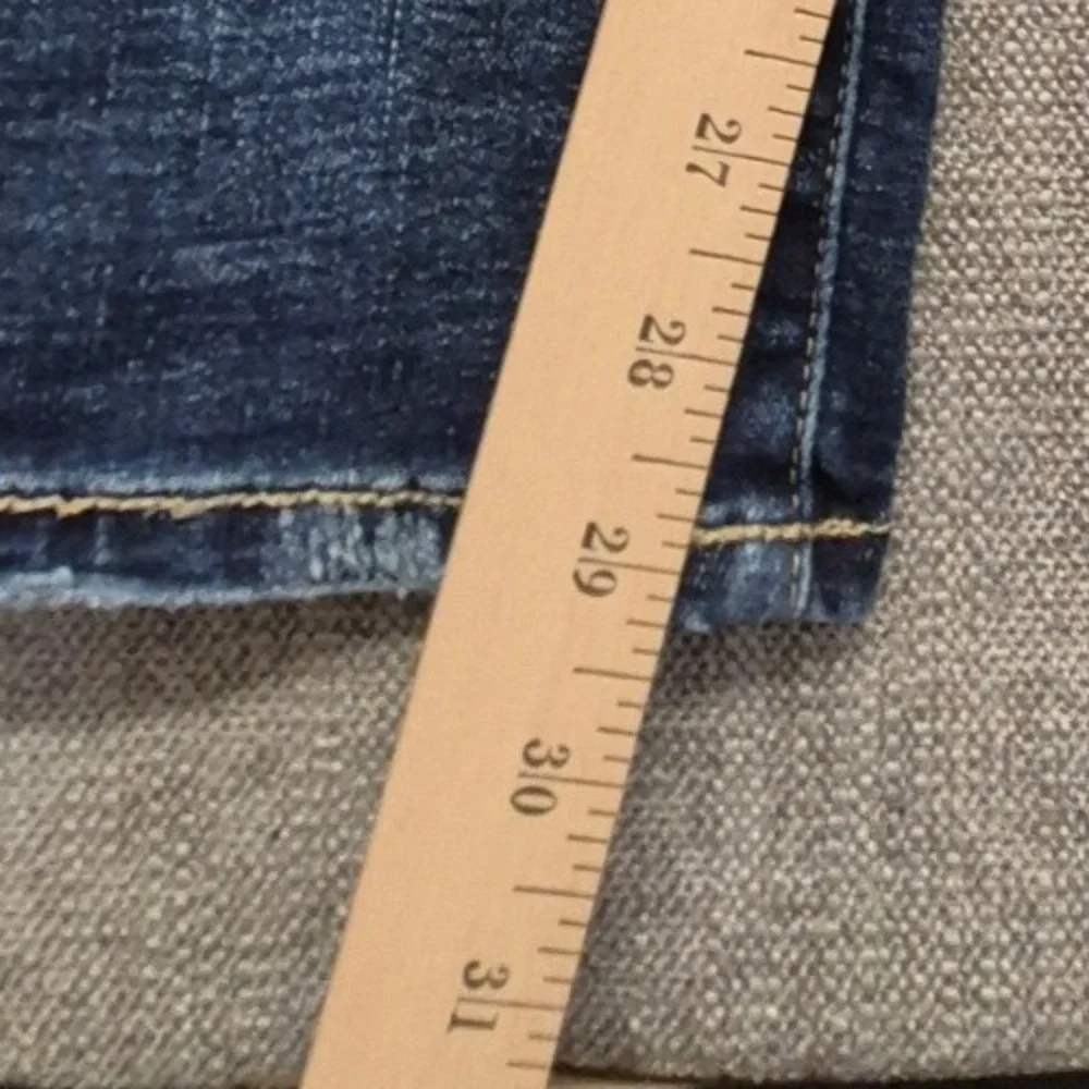 BKE Payton Jeans 38x31.5 Blue Medium Wash Universal Fit Mid Rise Skinny Stretch